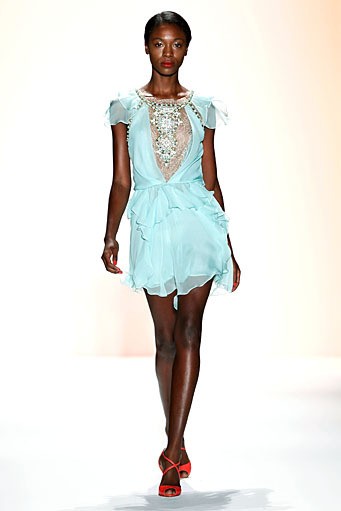 Jenny Packham, Spring/Summer 2012. New York Fashion Week Spring/Summer 2012. [Photo by Peter Michael Dills/Getty Images for Mercedes-Benz Fashion Week]