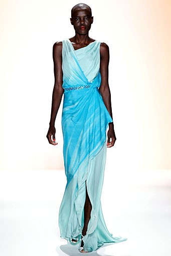 Jenny Packham, Spring/Summer 2012. New York Fashion Week Spring/Summer 2012. [Photo by Peter Michael Dills/Getty Images for Mercedes-Benz Fashion Week]