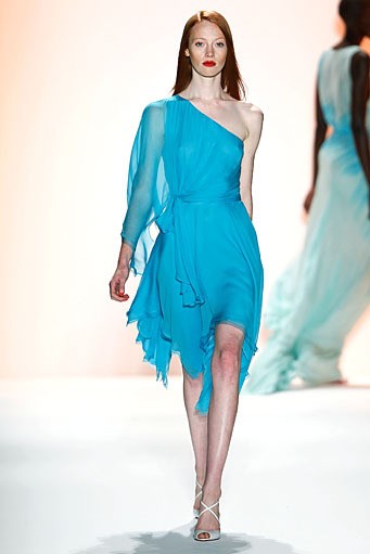 Jenny Packham, Spring/Summer 2012. New York Fashion Week Spring/Summer 2012. [Photo by Peter Michael Dills/Getty Images for Mercedes-Benz Fashion Week]