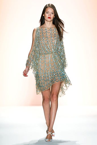 Jenny Packham, Spring/Summer 2012. New York Fashion Week Spring/Summer 2012. [Photo by Peter Michael Dills/Getty Images for Mercedes-Benz Fashion Week]