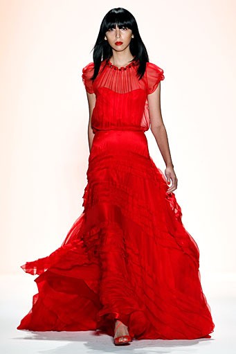 Jenny Packham, Spring/Summer 2012. New York Fashion Week Spring/Summer 2012. [Photo by Peter Michael Dills/Getty Images for Mercedes-Benz Fashion Week]