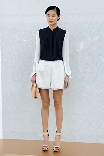 Rachel Roy, Spring/Summer 2012. New York Fashion Week Spring/Summer 2012. [Photo by Earl Gibson III/Getty Images]