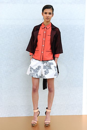 Rachel Roy, Spring/Summer 2012. New York Fashion Week Spring/Summer 2012. [Photo by Earl Gibson III/Getty Images]