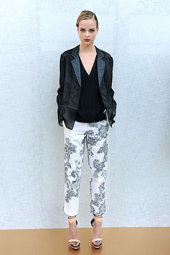 Rachel Roy, Spring/Summer 2012. New York Fashion Week Spring/Summer 2012. [Photo by Earl Gibson III/Getty Images]