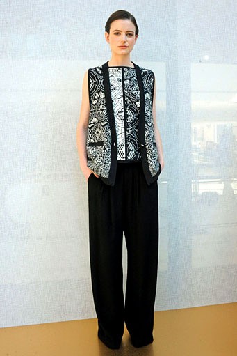 Rachel Roy, Spring/Summer 2012. New York Fashion Week Spring/Summer 2012. [Photo by Earl Gibson III/Getty Images]