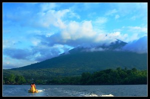 Dari 1715 mdpl puncak Gamalama menuju 0 mdpl