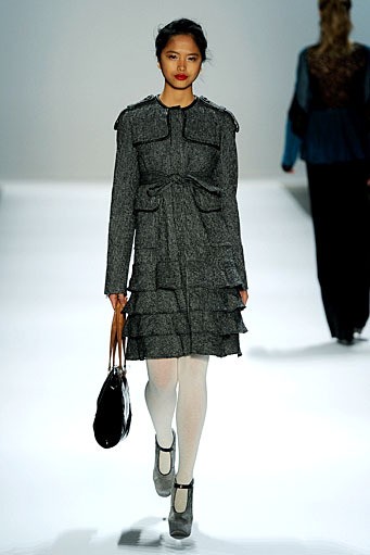 Nanette Lepore, Fall/Winter 2011. New York Fashion Week 2011. [Photo by Frazer Harrison/Getty Images For IMG]