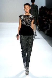 Nanette Lepore, Fall/Winter 2011. New York Fashion Week 2011. [Photo by Frazer Harrison/Getty Images For IMG]