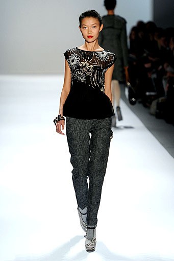 Nanette Lepore, Fall/Winter 2011. New York Fashion Week 2011. [Photo by Frazer Harrison/Getty Images For IMG]