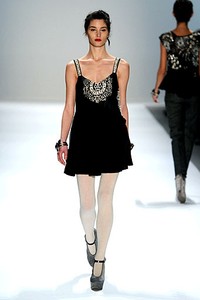 Nanette Lepore, Fall/Winter 2011. New York Fashion Week 2011. [Photo by Frazer Harrison/Getty Images For IMG]