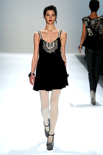Nanette Lepore, Fall/Winter 2011. New York Fashion Week 2011. [Photo by Frazer Harrison/Getty Images For IMG]