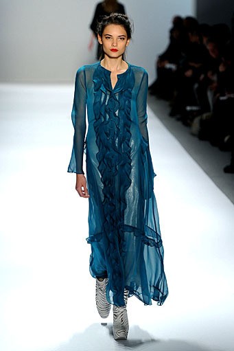 Nanette Lepore, Fall/Winter 2011. New York Fashion Week 2011. [Photo by Frazer Harrison/Getty Images For IMG]