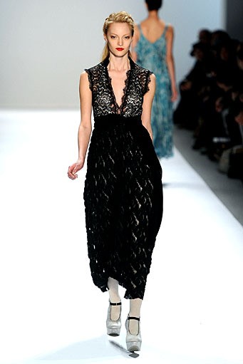 Nanette Lepore, Fall/Winter 2011. New York Fashion Week 2011. [Photo by Frazer Harrison/Getty Images For IMG]