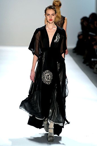 Nanette Lepore, Fall/Winter 2011. New York Fashion Week 2011. [Photo by Frazer Harrison/Getty Images For IMG]