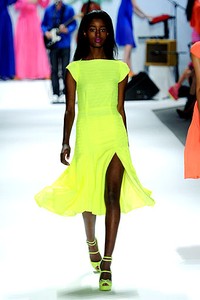 Nanette Lepore, Spring/Summer 2012. New York Fashion Week Spring/Summer 2012. [Photo by Frazer Harrison/Getty Images for Mercedes-Benz Fashion Week]