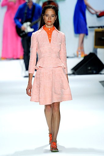 Nanette Lepore, Spring/Summer 2012. New York Fashion Week Spring/Summer 2012. [Photo by Frazer Harrison/Getty Images for Mercedes-Benz Fashion Week]