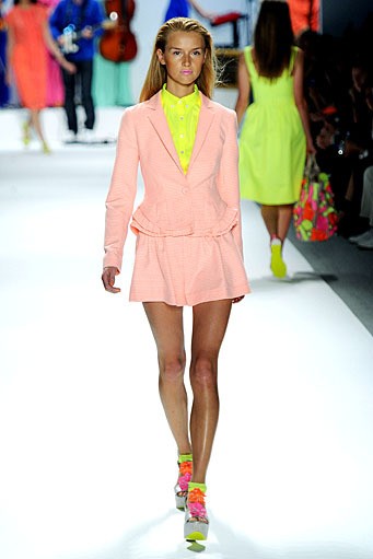 Nanette Lepore, Spring/Summer 2012. New York Fashion Week Spring/Summer 2012. [Photo by Frazer Harrison/Getty Images for Mercedes-Benz Fashion Week]