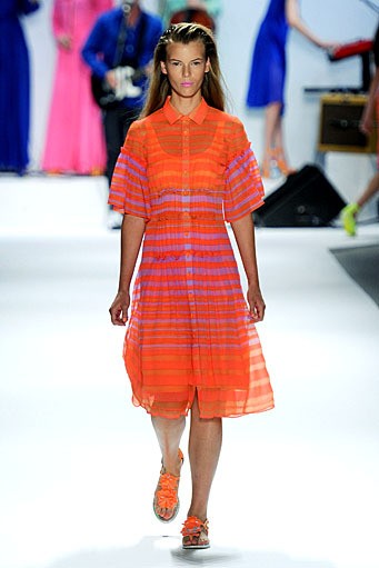 Nanette Lepore, Spring/Summer 2012. New York Fashion Week Spring/Summer 2012. [Photo by Frazer Harrison/Getty Images for Mercedes-Benz Fashion Week]