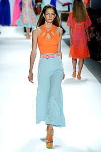 Nanette Lepore, Spring/Summer 2012. New York Fashion Week Spring/Summer 2012. [Photo by Frazer Harrison/Getty Images for Mercedes-Benz Fashion Week]