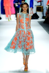 Nanette Lepore, Spring/Summer 2012. New York Fashion Week Spring/Summer 2012. [Photo by Frazer Harrison/Getty Images for Mercedes-Benz Fashion Week]