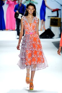 Nanette Lepore, Spring/Summer 2012. New York Fashion Week Spring/Summer 2012. [Photo by Frazer Harrison/Getty Images for Mercedes-Benz Fashion Week]