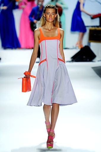 Nanette Lepore, Spring/Summer 2012. New York Fashion Week Spring/Summer 2012. [Photo by Frazer Harrison/Getty Images for Mercedes-Benz Fashion Week]