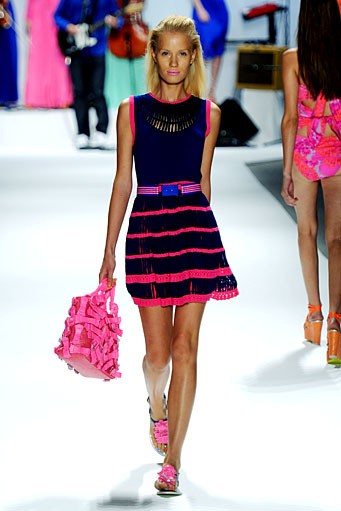 Nanette Lepore, Spring/Summer 2012. New York Fashion Week Spring/Summer 2012. [Photo by Frazer Harrison/Getty Images for Mercedes-Benz Fashion Week]