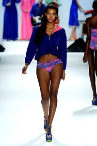 Nanette Lepore, Spring/Summer 2012. New York Fashion Week Spring/Summer 2012. [Photo by Frazer Harrison/Getty Images for Mercedes-Benz Fashion Week]