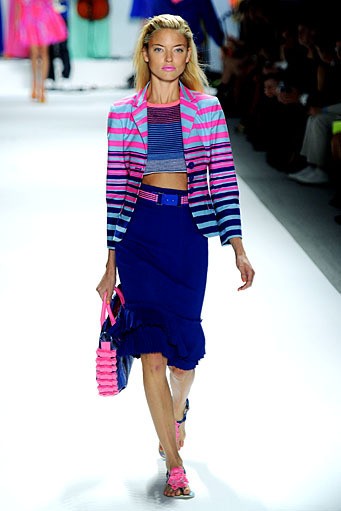 Nanette Lepore, Spring/Summer 2012. New York Fashion Week Spring/Summer 2012. [Photo by Frazer Harrison/Getty Images for Mercedes-Benz Fashion Week]