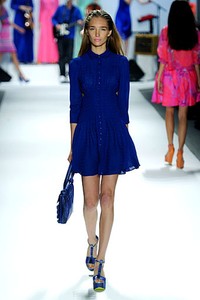 Nanette Lepore, Spring/Summer 2012. New York Fashion Week Spring/Summer 2012. [Photo by Frazer Harrison/Getty Images for Mercedes-Benz Fashion Week]