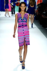 Nanette Lepore, Spring/Summer 2012. New York Fashion Week Spring/Summer 2012. [Photo by Frazer Harrison/Getty Images for Mercedes-Benz Fashion Week]