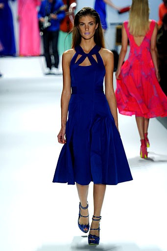 Nanette Lepore, Spring/Summer 2012. New York Fashion Week Spring/Summer 2012. [Photo by Frazer Harrison/Getty Images for Mercedes-Benz Fashion Week]