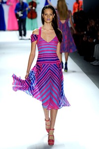 Nanette Lepore, Spring/Summer 2012. New York Fashion Week Spring/Summer 2012. [Photo by Frazer Harrison/Getty Images for Mercedes-Benz Fashion Week]