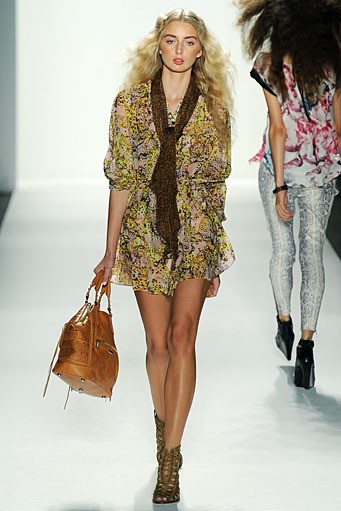 Rebecca Minkoff, Spring/Summer 2012. New York Fashion Week Spring/Summer 2012. [Photo by Frazer Harrison/Getty Images for TRESemme]
