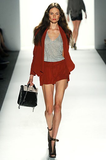 Rebecca Minkoff, Spring/Summer 2012. New York Fashion Week Spring/Summer 2012. [Photo by Frazer Harrison/Getty Images for TRESemme]