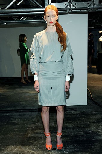 Alexandre Plokhov, Spring/Summer 2012. New York Fashion Week Spring/Summer 2012. [Photo by Larry Busacca/Getty Images]