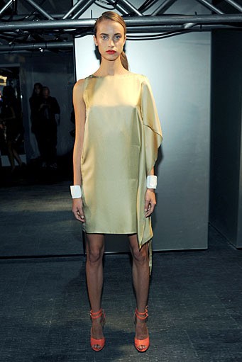 Alexandre Plokhov, Spring/Summer 2012. New York Fashion Week Spring/Summer 2012. [Photo by Larry Busacca/Getty Images]