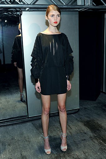 Alexandre Plokhov, Spring/Summer 2012. New York Fashion Week Spring/Summer 2012. [Photo by Larry Busacca/Getty Images]