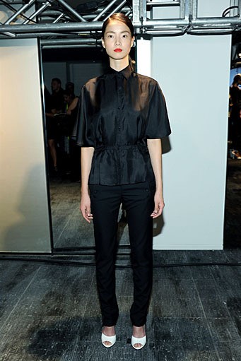 Alexandre Plokhov, Spring/Summer 2012. New York Fashion Week Spring/Summer 2012. [Photo by Larry Busacca/Getty Images]