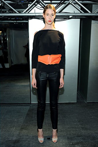 Alexandre Plokhov, Spring/Summer 2012. New York Fashion Week Spring/Summer 2012. [Photo by Larry Busacca/Getty Images]