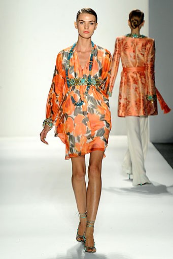 Norman Ambrose, Spring/Summer 2012. New York Fashion Week Spring/Summer 2012. [Photo by Frazer Harrison/Getty Images for Mercedes-Benz Fashion Week]