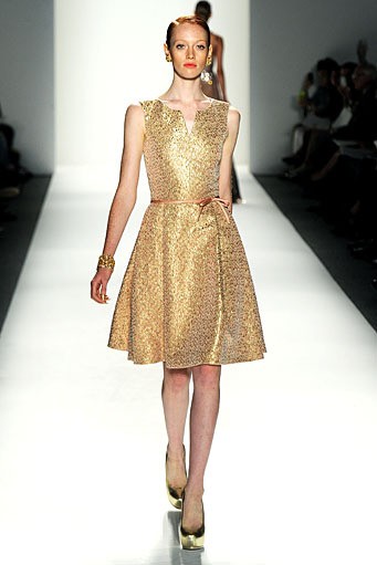 Norman Ambrose, Spring/Summer 2012. New York Fashion Week Spring/Summer 2012. [Photo by Frazer Harrison/Getty Images for Mercedes-Benz Fashion Week]