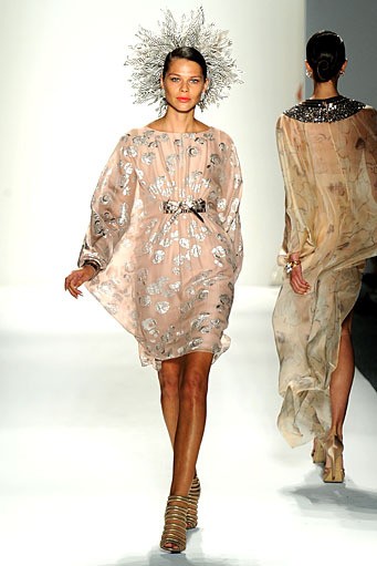 Norman Ambrose, Spring/Summer 2012. New York Fashion Week Spring/Summer 2012. [Photo by Frazer Harrison/Getty Images for Mercedes-Benz Fashion Week]