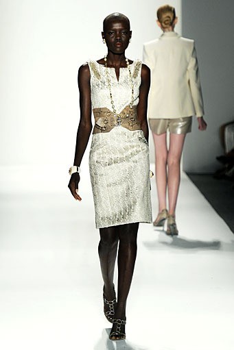 Norman Ambrose, Spring/Summer 2012. New York Fashion Week Spring/Summer 2012. [Photo by Frazer Harrison/Getty Images for Mercedes-Benz Fashion Week]