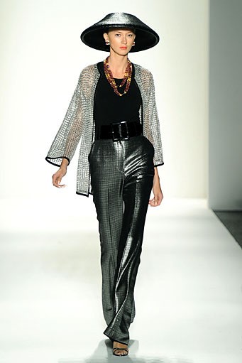 Norman Ambrose, Spring/Summer 2012. New York Fashion Week Spring/Summer 2012. [Photo by Frazer Harrison/Getty Images for Mercedes-Benz Fashion Week]