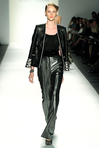 Norman Ambrose, Spring/Summer 2012. New York Fashion Week Spring/Summer 2012. [Photo by Frazer Harrison/Getty Images for Mercedes-Benz Fashion Week]