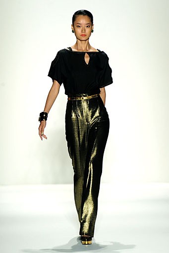 Norman Ambrose, Spring/Summer 2012. New York Fashion Week Spring/Summer 2012. [Photo by Frazer Harrison/Getty Images for Mercedes-Benz Fashion Week]