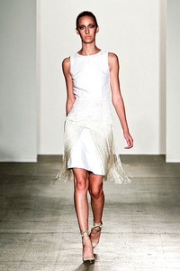 Rolando Santana, Spring/Summer 2012. New York Fashion Week Spring/Summer 2012. [Photo by Joe Kohen/Getty Images]