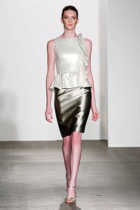 Rolando Santana, Spring/Summer 2012. New York Fashion Week Spring/Summer 2012. [Photo by Joe Kohen/Getty Images]