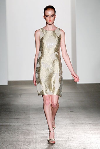 Rolando Santana, Spring/Summer 2012. New York Fashion Week Spring/Summer 2012. [Photo by Joe Kohen/Getty Images]